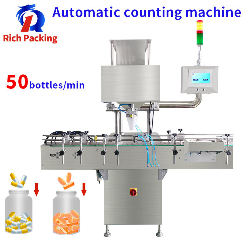 China Small Scale Pill Counter Machine Matrix Scan Three Years Counting Machine factory