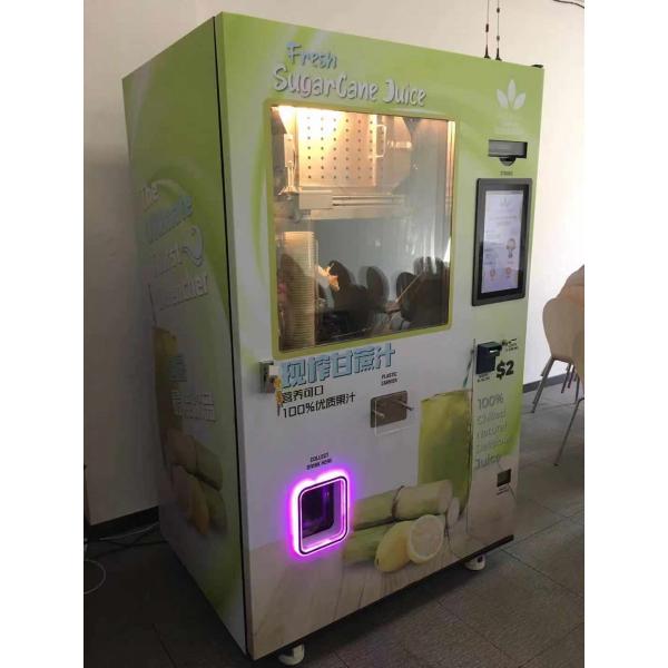 Quality CE Industrial Sugarcane Vending Machine Extractor Commercial Sugarcane Crusher for sale