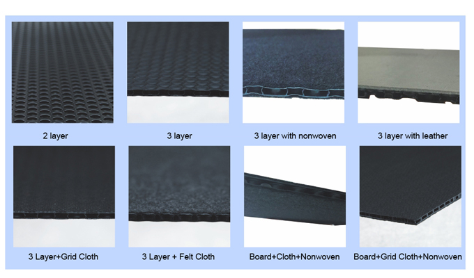 PP Bubble Guard Board nonwoven felt cloth grid cloth