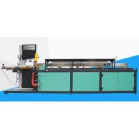 China PLC Automatic Cutting Machine For Big Toilet Roll With High Speed Band Saw Blades factory