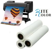 China Large Format Satin Microporous Resin Coated Inkjet Photo Paper Roll 260g factory