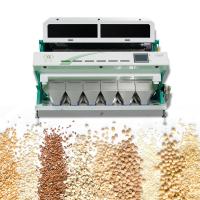 China Multi-Function 6 Chutes Rice Grain Color Sorter Selctor Machine Sorting For Rice Cereals factory