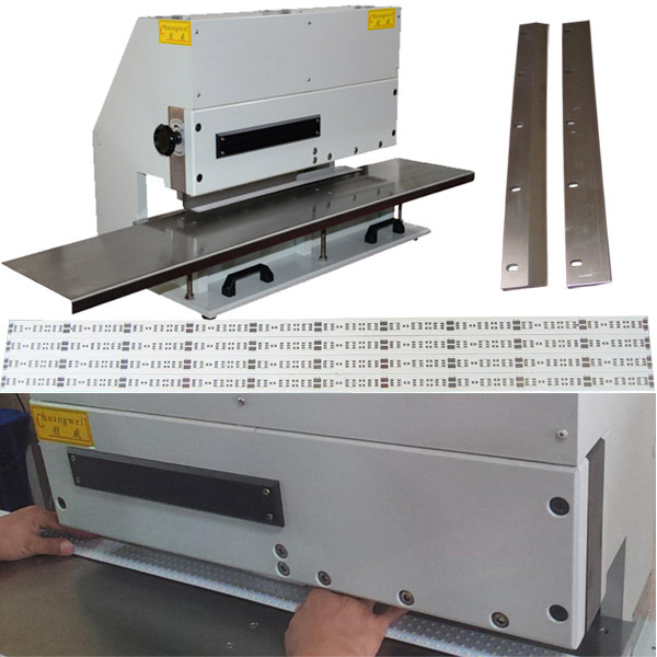Quality RUV 2.0mm thick Board Grooving Machine With Two Sharp Linear Blades for sale