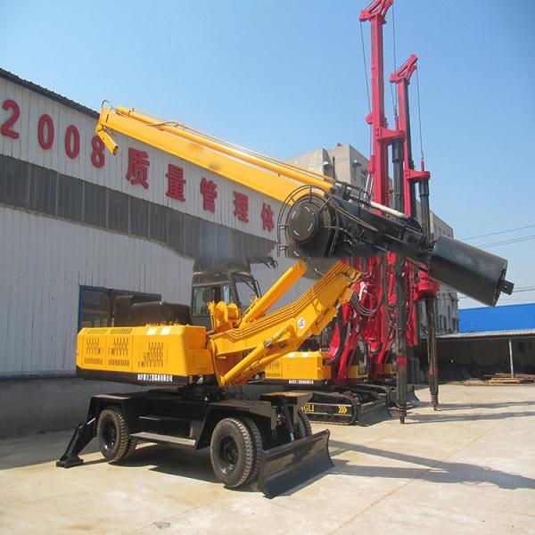 Quality Small Diesel Mining Rock Drilling Rig For Building Foundation for sale