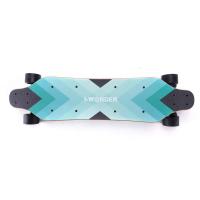 China Safety Boosted Electric Skateboard , Motorized Penny Board Skateboard With Led Light factory