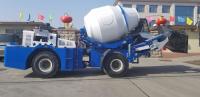 China Self Loading 1.8cbm Concrete Cement Mixer Truck With CBGV-4025 Pump factory