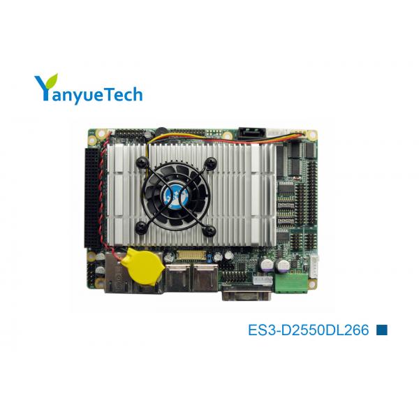 Quality ES3-D2550DL266​ Sbc Single Board Soldered Onboard Intel® D2550 CPU 2LAN 6COM 6USB PCI-104 for sale