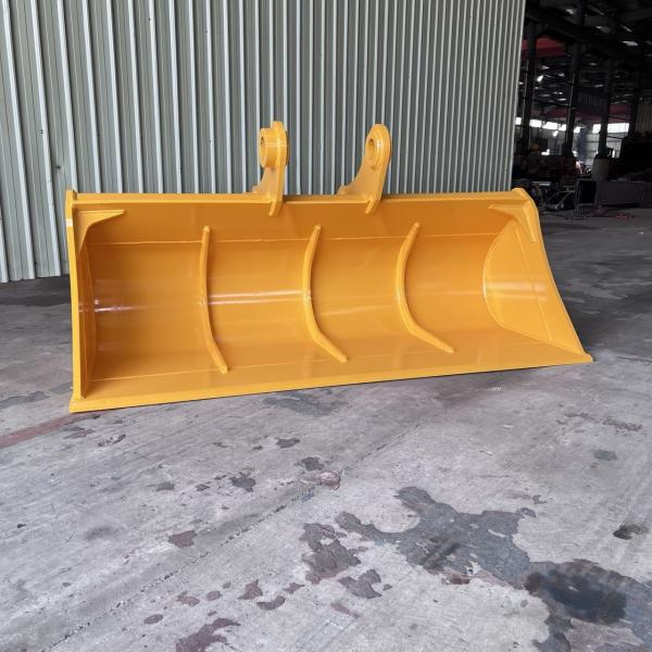 Quality CAT320 ZX200 Eexcavator Ditch Cleaning Buckets With Bolt On Lips for sale