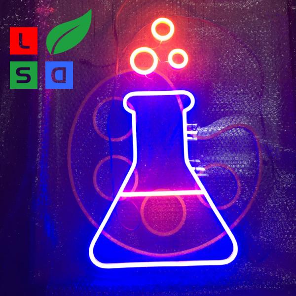 Quality Shop Advertising OEM ODM LED Neon Sign Lighted Blue And Red Letters for sale
