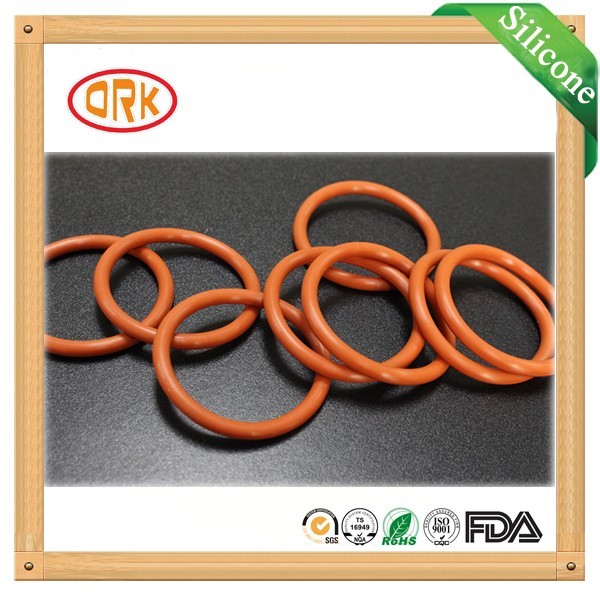 Quality Standard Colored FDA Silicone Rubber O-Rings With High-Tensil Strength for sale