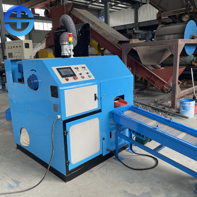 China Diameter 0.1-20mm Cable Wire Recycling Machine 60kg/H 100kg/H factory