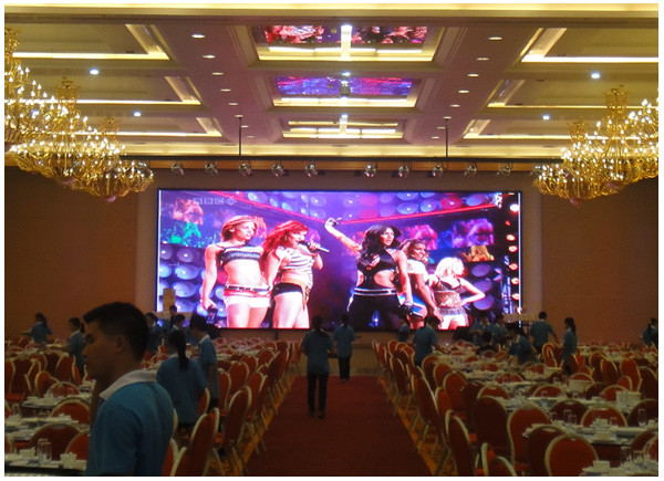 Quality 32W 1200cd/m2 Indoor LED Screens , P4.81 Rental Led Display Screen In Video for sale