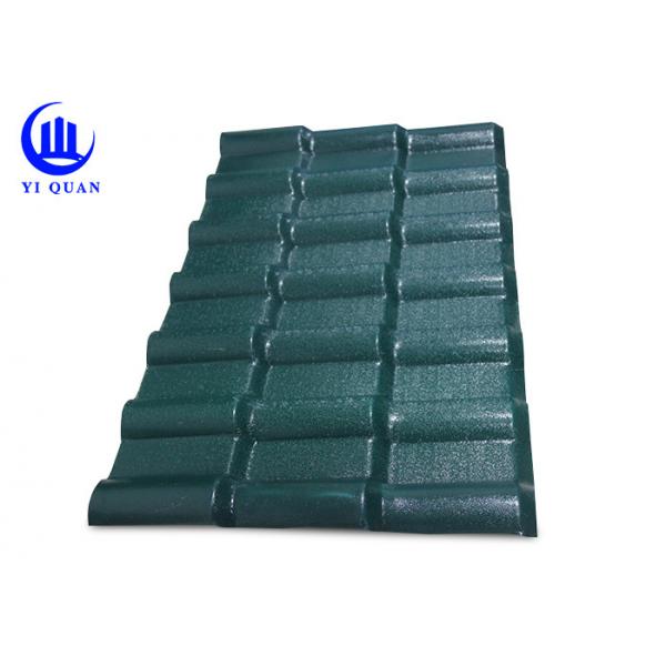 Quality Anti-UV Lightweight Curved ASA Synthetic Resin Roof Tile Plastic Roofing Sheet for sale