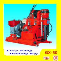 China Chongqing Mini GX-50 Portable Soil Testing Drilling Rig with 50 m Depth And SPT Equipment factory
