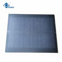 China 1.4W Customized Portable Pet Laminated Solar Panels ZW-12098 PET Solar Panel Cellphone Charger 6V factory