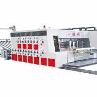 china 6 Color Flexo Printing Box Die Cutting Machine With 3 Years Warranty