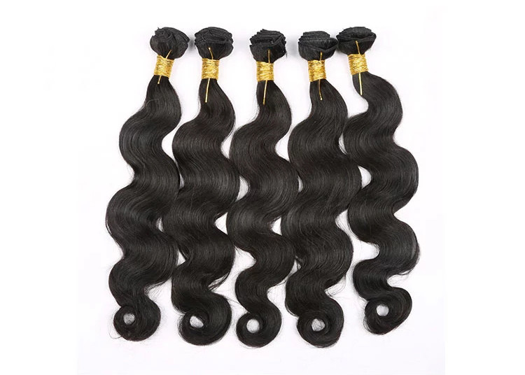 China 10A Natural Human Hair Extensions , Double / Triple Weft Virgin Indian Remy Hair for sale