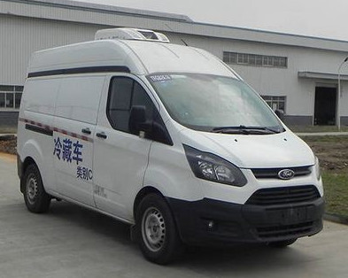 Quality White Ford Transit Cargo Van Refrigerated Truck Gasoline 4×2 for sale