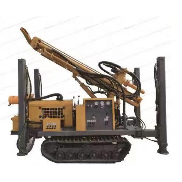 Quality Industrial Agricultural DTH Water Well Drilling Rigs Crawler Mounted for sale
