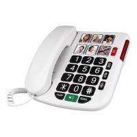 Quality Remote Control SOS Big Button Telephone With Braille Desktop Telephone for sale