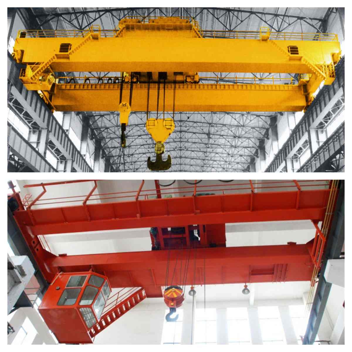 China 20T 50T European Mobile Double Girder Crane Travelling Overhead Crane Winch Trolley factory