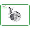 China Stainless Steel Sanitary Tri Clamp Fittings Short Type For Food Industries factory
