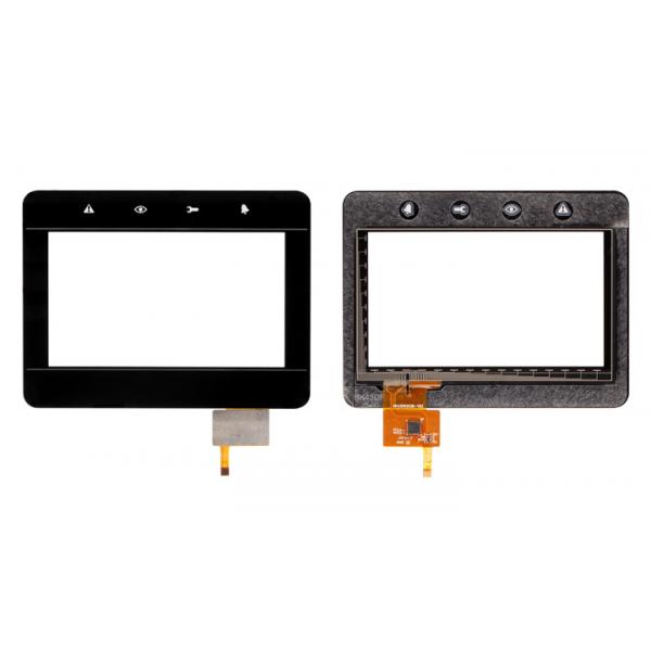 Quality 4.3" G+G Projected Capacitive Touch Panel with Focaltech Ilitek or Goodix IC for sale