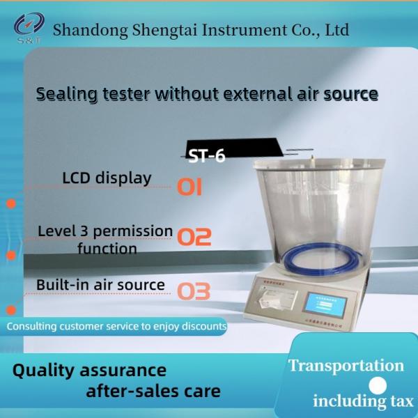 Quality Pharmaceutical Testing Instruments ST-6 Sealing tester (without external air source) Level 3 permission function for sale