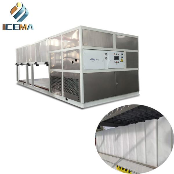 Quality Industrial 15T Direct Cooling Block Ice Machine 118KW for sale