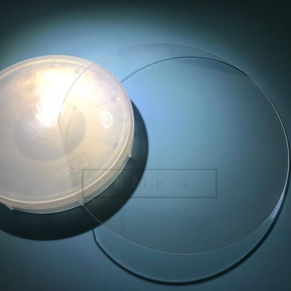 Quality C - Axis 6 Inch Sapphire Wafer Al2O3 Crystal Optical Lens For LED Epi - Ready for sale