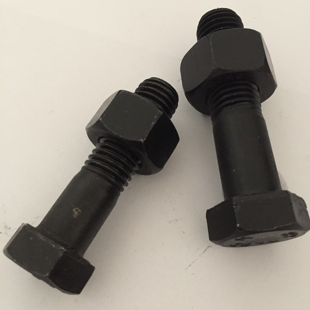 China DIN933 931 Grade 8.8 Stainless Steel Hexagon Head Bolts M20 M24 M30 Black Oxide Hex Head Bolts factory
