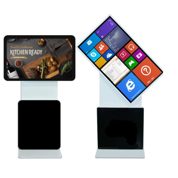 Quality 43" 1920x1080 Lcd Wifi 4G Rotating Advertising Kiosk for sale