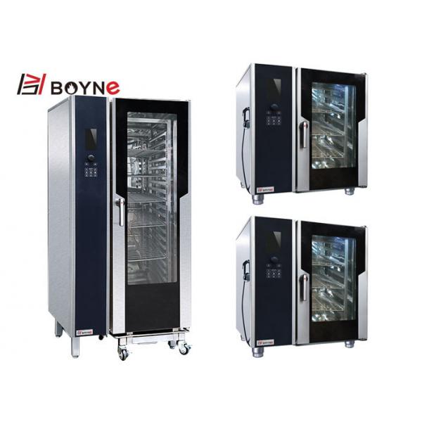 Quality 20 Tray Combi Oven Boiler Bake And Steam Function For Canteen Hotel Kitchen for sale