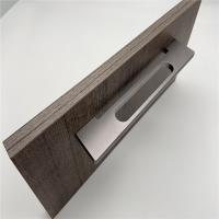 Quality 247mm Customized Polished Silver Aluminium Cabinet Handle For Kitchen for sale