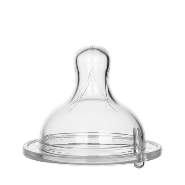 Quality Washable Clear Wide Neck Silicone Anti Colic Teat for sale
