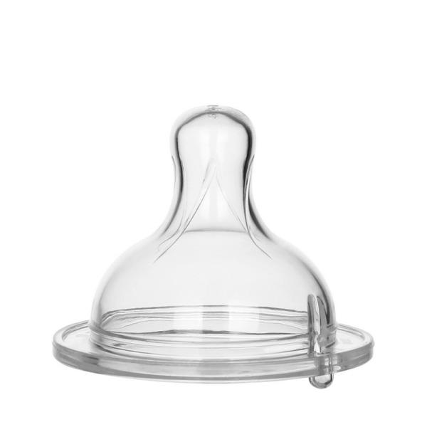 Quality Washable Clear Wide Neck Silicone Anti Colic Teat for sale