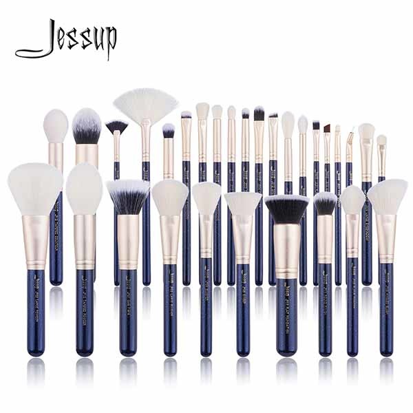 China Jessup ODM 30pcs Pro Makeup Brushes Set Salon Cosmetic Tools factory