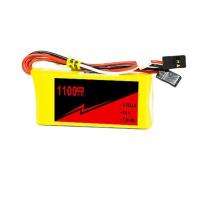 Quality High quality factory price 1100mAh 6.4V 10C LiFePo4 Receiver battery Pack for RC for sale