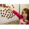 China 33 Russian Wooden Letters with magnets Russian alphabet children wooden toys diameter 4 cm, 1 cm factory
