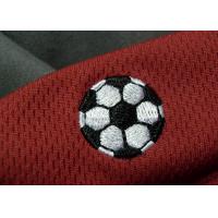 China Tatami Material Clothing Brand Embossed Patch For Soccer Team factory