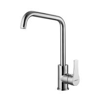 China 203mm Kitchen Mixer Faucet Hot Cold Water Brass Chrome Polished factory