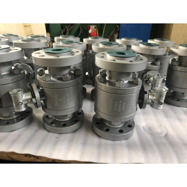 Quality Flanged BS6755 300lb Two Piece Ball Valve for sale