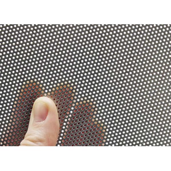 Quality Micro Hole Perforated Metal Made by CNC Punching Machine High Speed, Fine Precision and Small Holes for sale