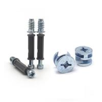 China Furniture Hardware Fastener Connecting Joint Bolt Fitting Minifix Dowel Eccentric Cam factory