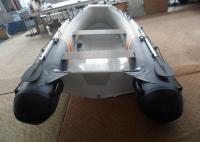 China 3.5m Aluminum Commercial Boats , Lightweight Aluminum Hull Boats With PVC Tube factory