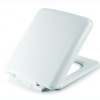 China White Plastic Soft Close Toilet Seat Cover for Indian Commode at Best Seller factory