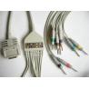 China EK-10 Surgical Plastic EKG Machine Cable Single Piece IEC And AHA factory