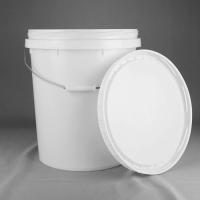 Quality Latex Paint Plastic Packaging Bucket 30L With Lid And Handle for sale