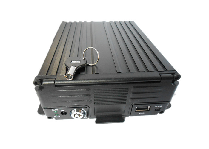China SD Card 4 Channel Vehicle DVR , Motion Detect Mobile Digital Video Recorder factory
