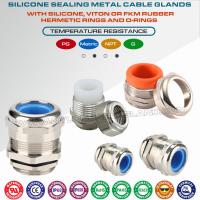 Quality IP68 Waterproof Stainless Steel NPT Electrical Cable Glands with Silicone (Viton for sale